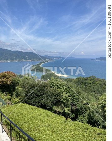 Amanohashidate seen from the observatory 101189691