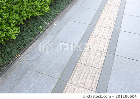 彈簧、道路人行道和触覺塊 101190604