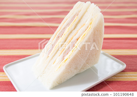 delicious ham cheese sandwich 101190648