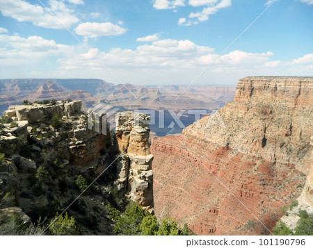 Grand canyon, cliff in the valley Grand canyon, cliff in the valley 101190796
