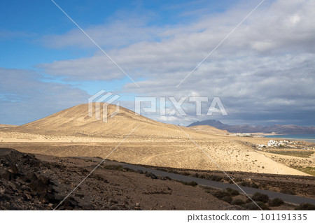 Land with a mountain, Costa Calma, Fuerteventura Land with a mountain, Costa Calma, Fuerteventura 101191335
