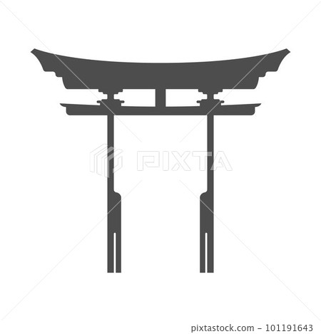 Torri gate icon design Torri gate icon design 101191643