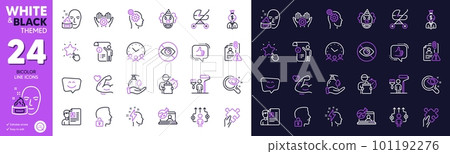 Like, Delivery man and Manual doc line icons for website, printing. Collection of Vision test, Puzzle, Strong arm icons. Business way, Ranking star, Employee hand web elements. Vector Like, Delivery man and Manual doc line icons for website, printing. Collection of Vision test, Puzzle, Strong arm icons. Business way, Ranking star, Employee hand web elements. Vector 101192276