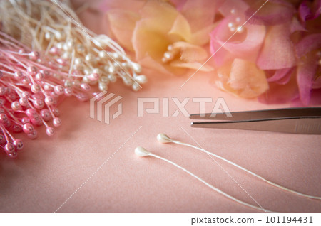 用pep製作人造花 花芯 工藝品材料 布花材料 Flower pep 101194431