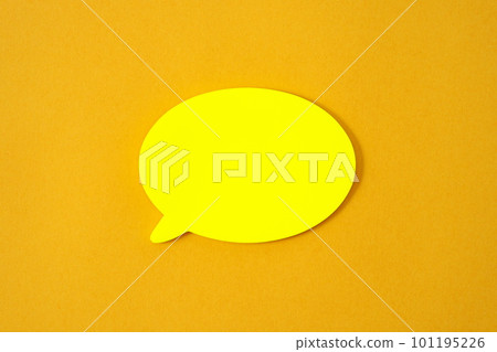 Simple speech bubble 101195226