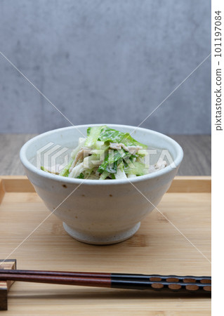 芝麻醬豬肉，用研缽盛裝的日本料理 101197084