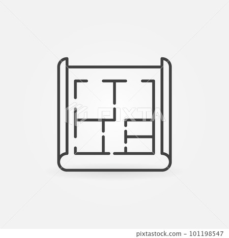 House plan vector icon House plan vector icon 101198547