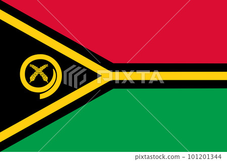 flag with green yellow and black