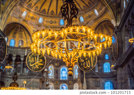 Hagia Sophia Hagia Sofia, Ayasofya interior in Istanbul, Turkey, Byzantine architecture, city landmark and architectural world wonder. Turkiye Hagia Sophia Hagia Sofia, Ayasofya interior in Istanbul, Turkey, Byzantine architecture, city landmark and architectural world wonder. Turkiye 101201715
