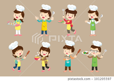cute little chef Character set 002 cute little chef Character set 002 101205597