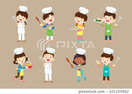 cute little chef Character set 006 cute little chef Character set 006 101205602