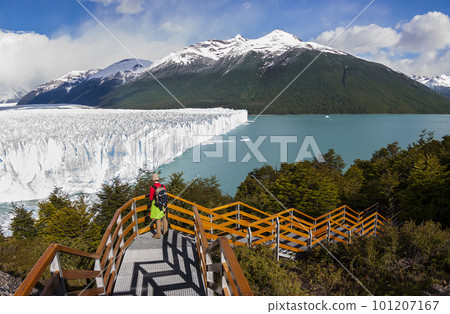 Perito Moreno Glacier, Los Glaciares National Park, Santa Cruz Province, Patagonia Argentina. 101207167