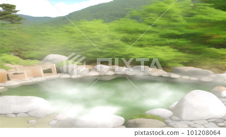 Hot spring image background 5 Hot spring image background 5 101208064