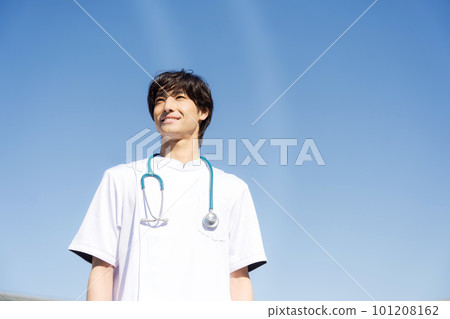 男性醫護人員肖像 男性醫護人員肖像 101208162
