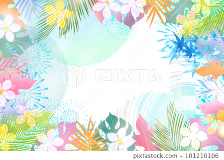 Summer greeting card fireworks summer background Summer greeting card fireworks summer background 101210106
