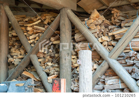 lots of firewood racks lots of firewood racks 101210265