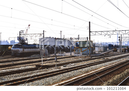 2001 Looking at the freight terminal from JR Ajikawaguchi Station 2001 Looking at the freight terminal from JR Ajikawaguchi Station 101211084