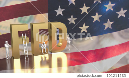The wood tex fed and figure on Business background 3d rendering The wood tex fed and figure on Business background 3d rendering 101211283