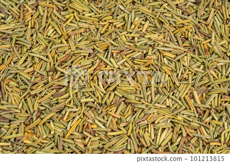 Dried rosemary spice background. Dry seasoning rosemary. Spices and herbs for cooking, provence herbs Dried rosemary spice background. Dry seasoning rosemary. Spices and herbs for cooking, provence herbs 101213815