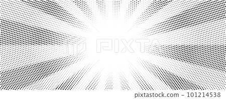 Sun rays halftone background. White and grey radial abstract comic pattern. Vector explosion abstract lines backdrop Sun rays halftone background. White and grey radial abstract comic pattern. Vector explosion abstract lines backdrop 101214538