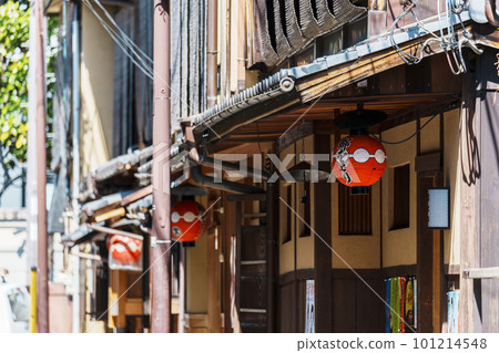 京都只園街道都宮古大通燈籠泉 京都只園街道都宮古大通燈籠泉 101214548