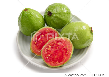 Guava, a tropical fruit from the southern country Guava, a tropical fruit from the southern country 101214940