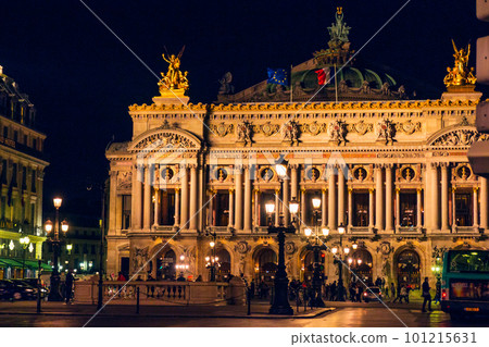 巴黎歌劇院 - 夜景 - (法國-巴黎) 101215631