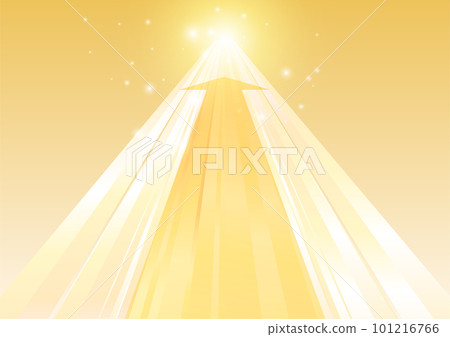 黃金向上箭頭圖像 黃金向上箭頭圖像 101216766