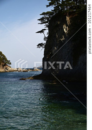 Cliffs at Jodogahama Odaiba Observatory 101217464