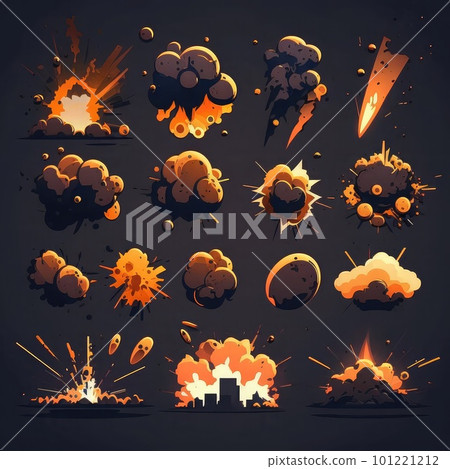 explosive game bomb explosion ai generated 101221212