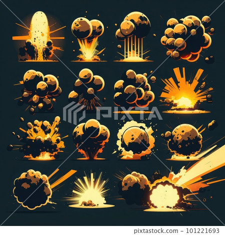 burst game bomb explosion ai generated burst game bomb explosion ai generated 101221693