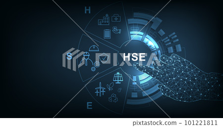 Health Safety Environment (HSE )concept. 101221811