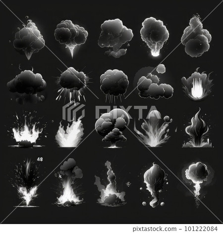boom smoke explosion video game ai generated boom smoke explosion video game ai generated 101222084