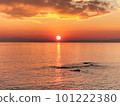 在海上日落 101222380