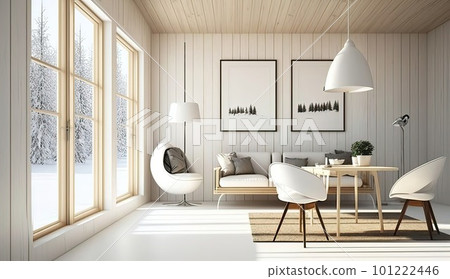 sun light room white ai generated 101222446