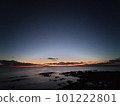 在海上日落 101222801