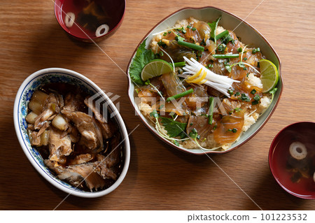 Magochi hand-kneaded sushi and simmered table 101223532