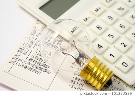Image of electricity charges 101223589