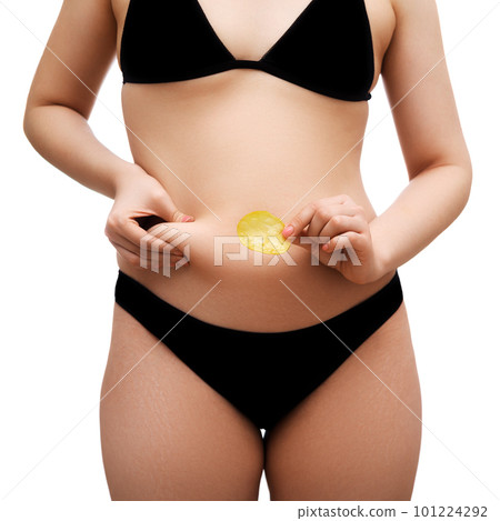 Young beautiful slim woman in lingerie, inner wear Young beautiful slim woman in lingerie, inner wear 101224292
