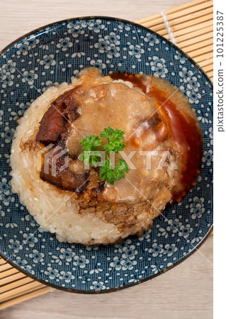 米糕 台灣 食物 小吃 地方菜 Taiwan rice cake pudding トンツーミーガォ 101225387