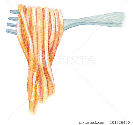 那不勒斯水彩插圖 101226430