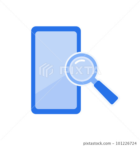 Magnifying glass Smartphone 101226724