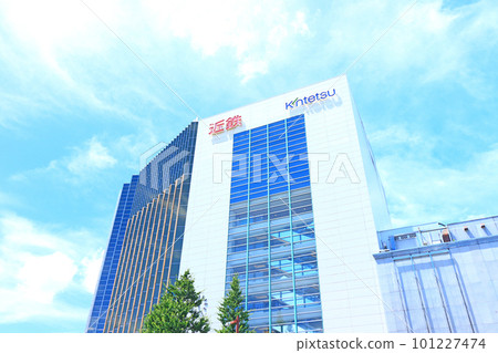 Scenery of Kintetsu Yokkaichi Station on the Kintetsu Nagoya Line 101227474