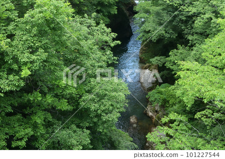 Fukiware Falls, Numata City, Gunma Prefecture 101227544