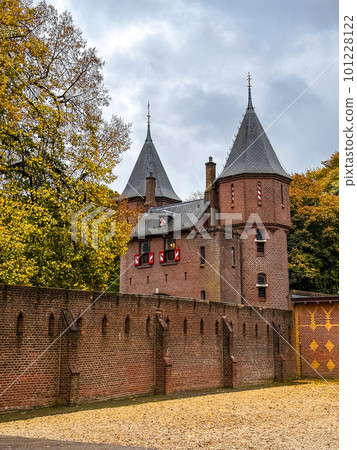 Castle De Haar or Kasteel de haar in Utrecht, Netherlands Castle De Haar or Kasteel de haar in Utrecht, Netherlands 101228122