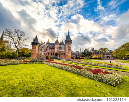 Castle De Haar or Kasteel de haar in Utrecht, Netherlands 101228154