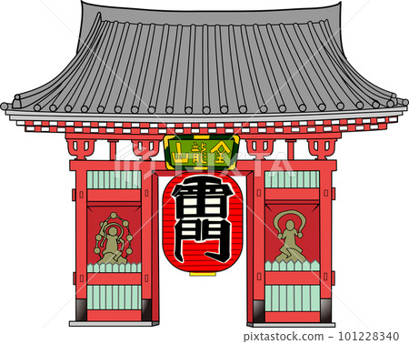 雷門的插圖 101228340