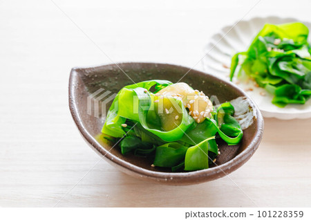 Licorice marinated in vinegar and miso 101228359