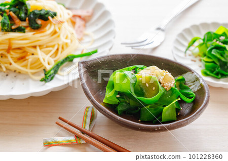 Licorice marinated in vinegar and miso Licorice marinated in vinegar and miso 101228360