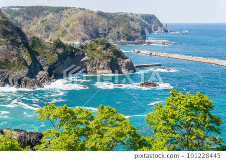 "Iwate Prefecture" The bear's nose seen from the observatory "Iwate Prefecture" The bear's nose seen from the observatory 101228445